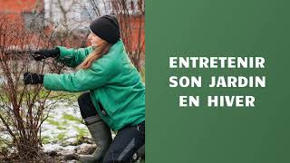 Entretenir son jardin en hiver