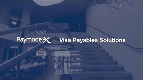 AP Automation with Visa Payable Solutions | Paymode-X