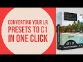 Converting your Lightroom presets to Capture One with a few clicks