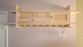 I created this video with the YouTube Slideshow Creator (http://www.youtube.com/upload) Wine Glass Shelves Design,wooden ...