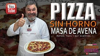 COMO HACER  PIZZA CON MASA DE AVENA