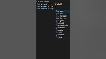 Javascript array in a 20 seconds #shorts