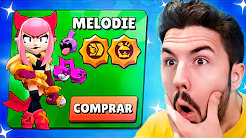 MUY DIFICIL!! Gasto MUCHAS gemas en MAXEAR a MELODIE | BRAWL STARS