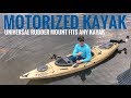 Motorized Kayak - Universal Rudder Mount Kit