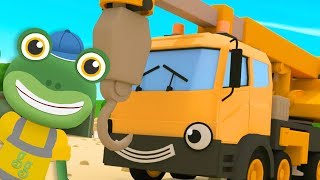 The Crane Meets Gecko - Gecko's Garage | Trucks For Kids | Construction Vehicles | Learning For Kids The Crane Meets Gecko - Gecko's Garage | Trucks For Kids | Construction Vehicles | Learning For Kids