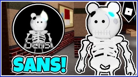 How to get "SANS" BADGE + SANS PIGGY MORPH/SKIN in FUTURE PIGGY ROLEPLAY! - ROBLOX