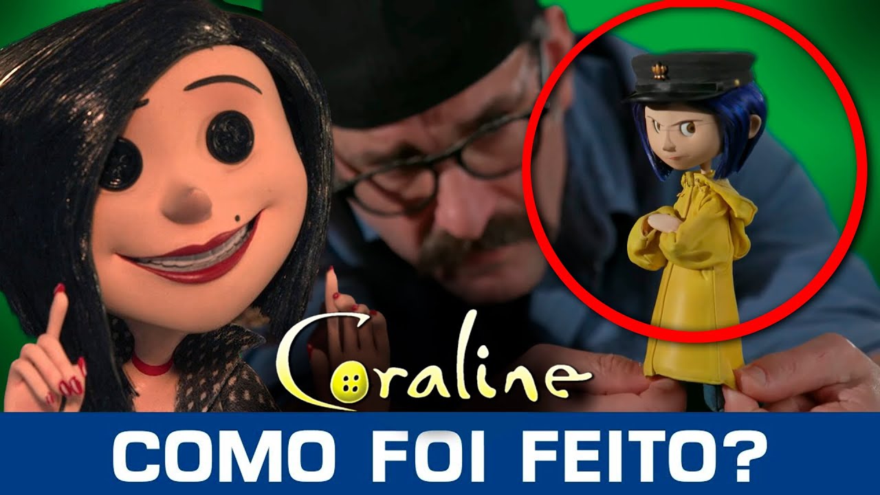 SEGREDOS de BASTIDORES de CORALINE e o Mundo Secreto (como foi feito - Stop Motion)
