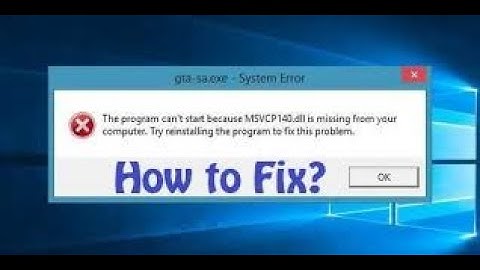 MSVCP140.dll error! PUBG problem solved | Problem while installing game msvcp140.dll Missing Error.