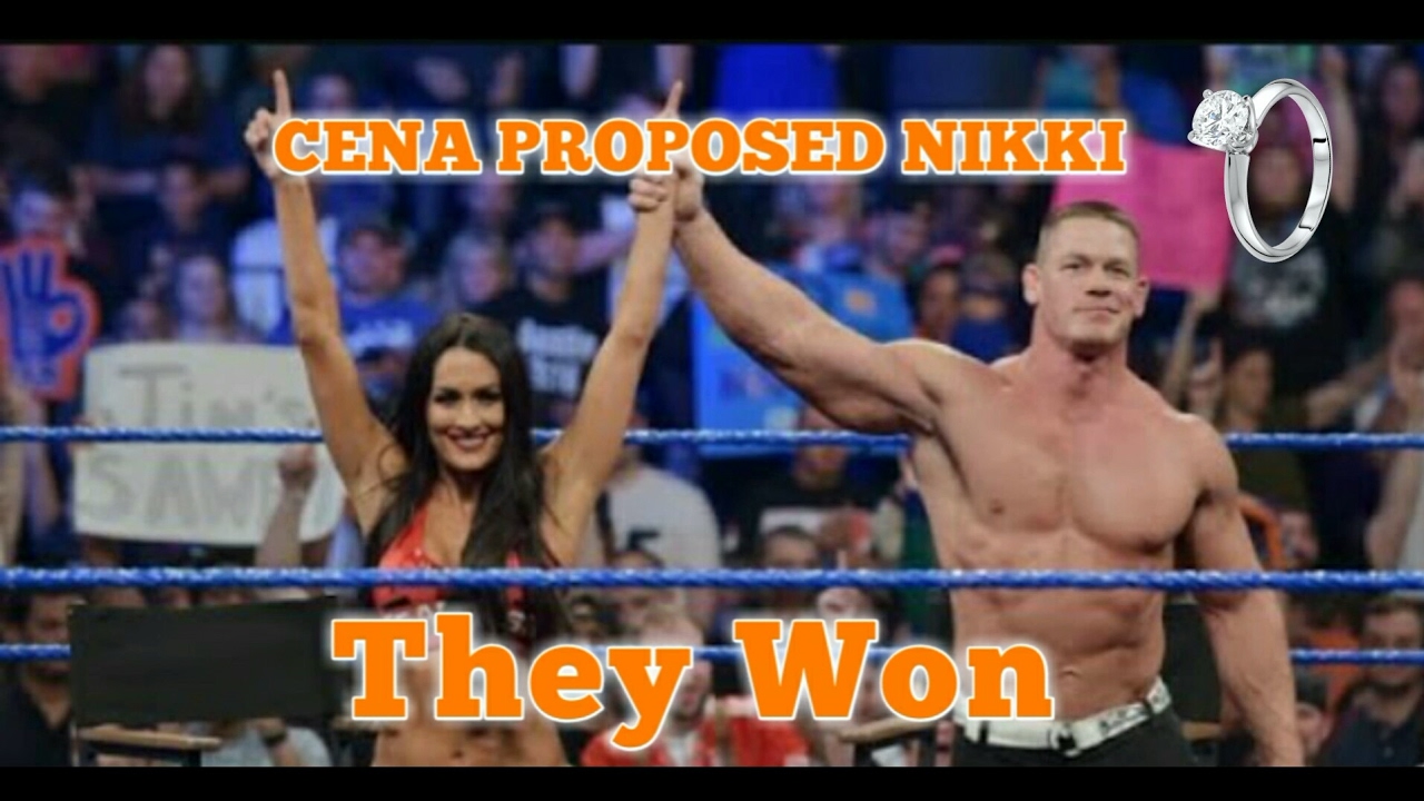 Wrestlemania 33 - John Cena and Nikki Bella vs The Miz and Maryse Match