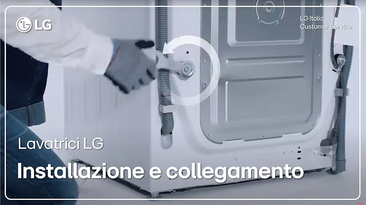 LG washing machines | First installation and connection of the LG washing machine