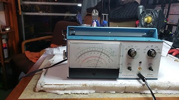 Heathkit IM 5228 VTVM Restoration Completed