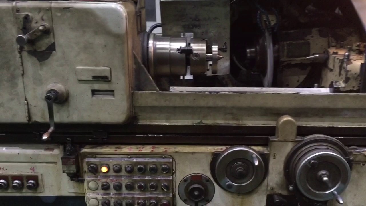 Worm shaft grinding machine(Máy mọc mài trục vít) YouTube