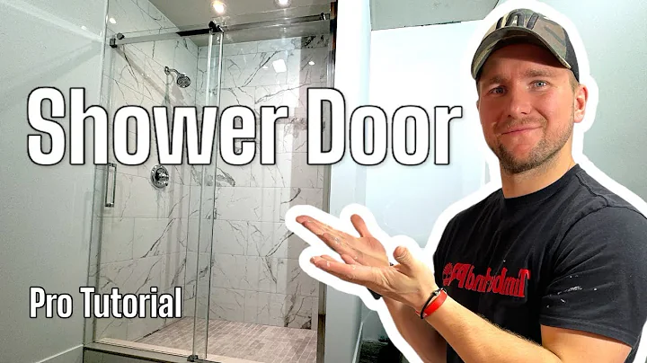 I Mastered DIY Shower Glass Door Installation in 1 Day