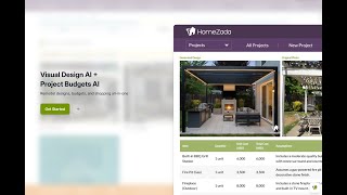 Visual Design AI and Project Budgets AI