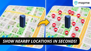 Add Nearby Places to Your Map in Seconds | Mapme Tutorial Update
