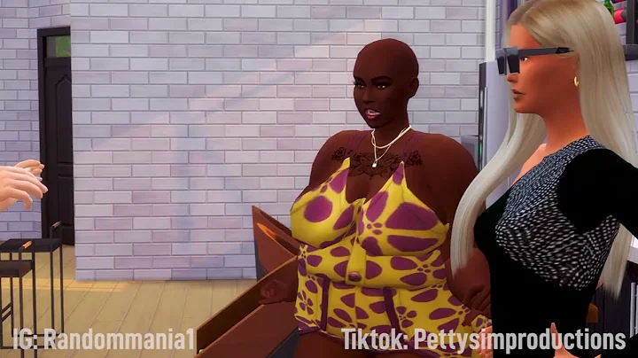 ROLLIE VS NATALIE - SIMS VERSION BADDIES SOUTH