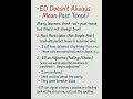 - ED Doesn't Always Mean Past Tense !
