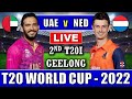  Live UAE Vs Netherlands Live  UAE Vs NED Live  UAE Vs Netherlands Live Cricket Match Today