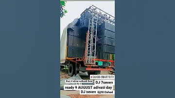 ready 9 AUGUST adivasi day DJ seven GJ20 Dahod 2022