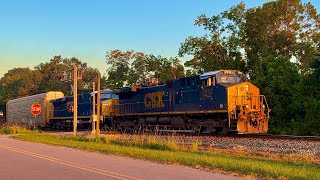 CSX X515-11 with CSXT CW44AC 7012 with an awesome Hybrid RL K5LA on 09/13/2025 