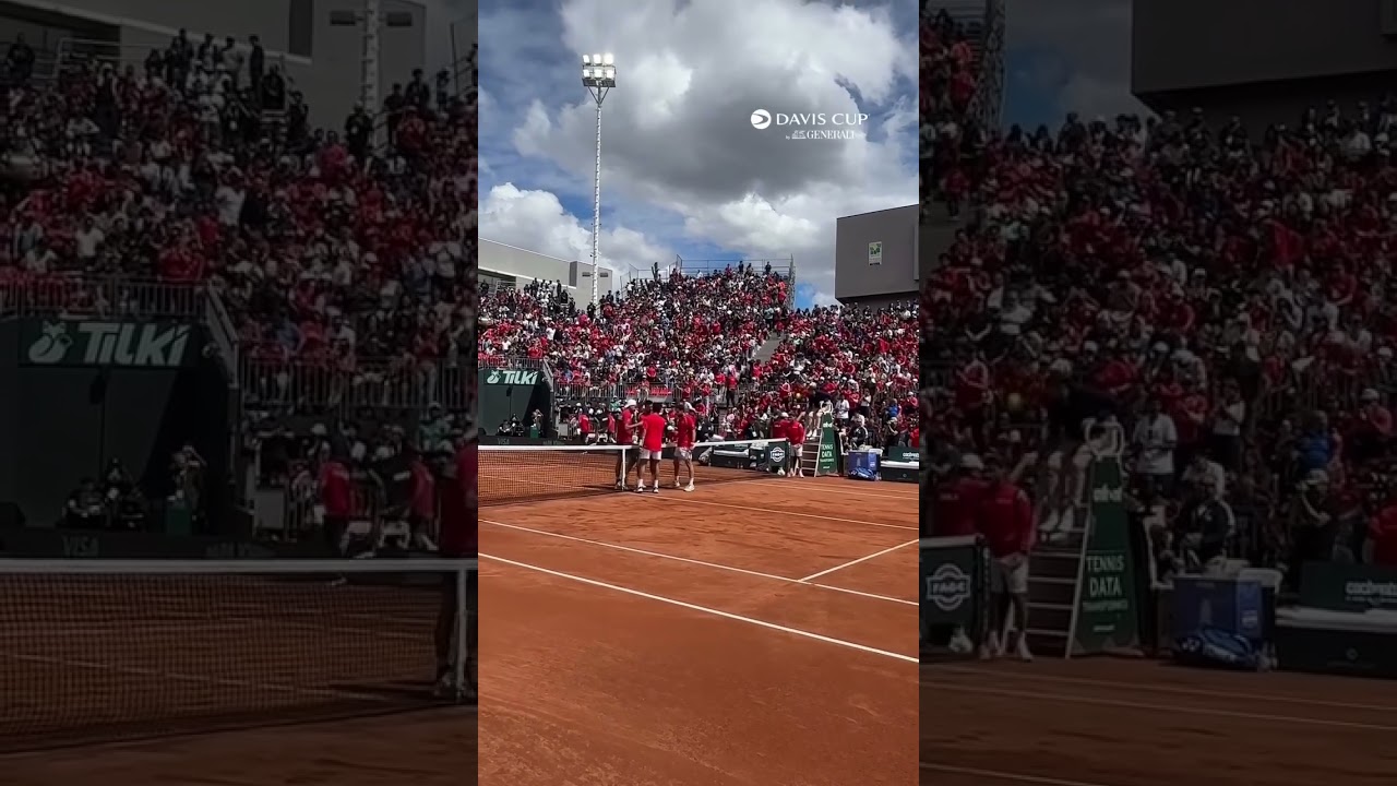 Spain came to Santiago with a new generation and left with a ticket to Bologna 🇪🇸 #daviscup #tennis