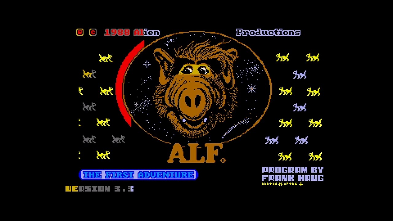 Atari ST - ALF: The First Adventure 'Title' - YouTube