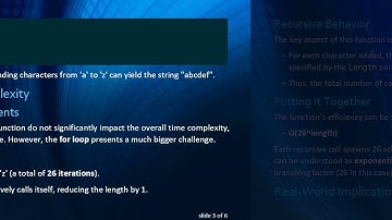 Understanding the O(26^n) Time Complexity of Recursive Permutation Functions