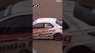 Never Hit Your Teammate - Matt Neal and Gordon Shedden Collide! - Oulton Park, BTCC 2011