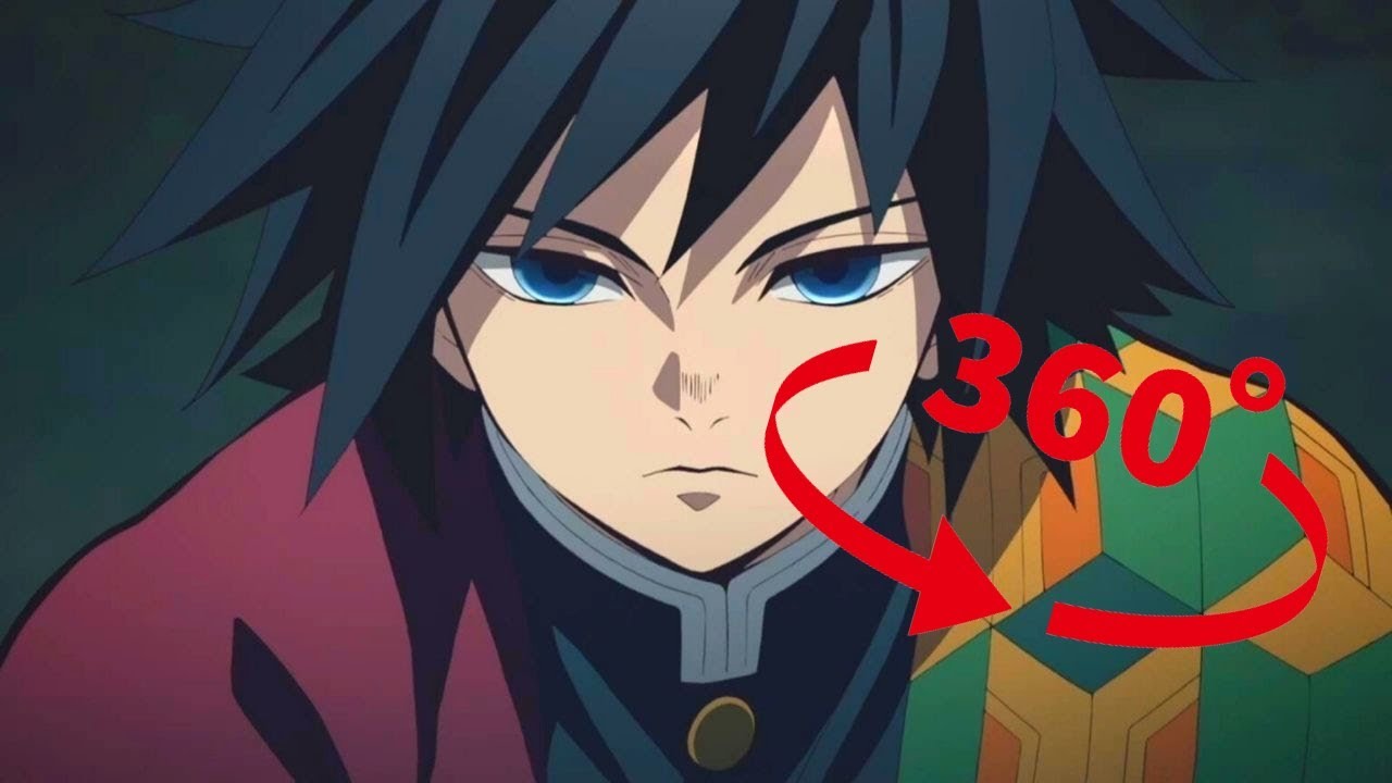 VR】水柱・冨岡義勇が佇む間『鬼滅の刃 柱稽古編』【360度動画】 - YouTube