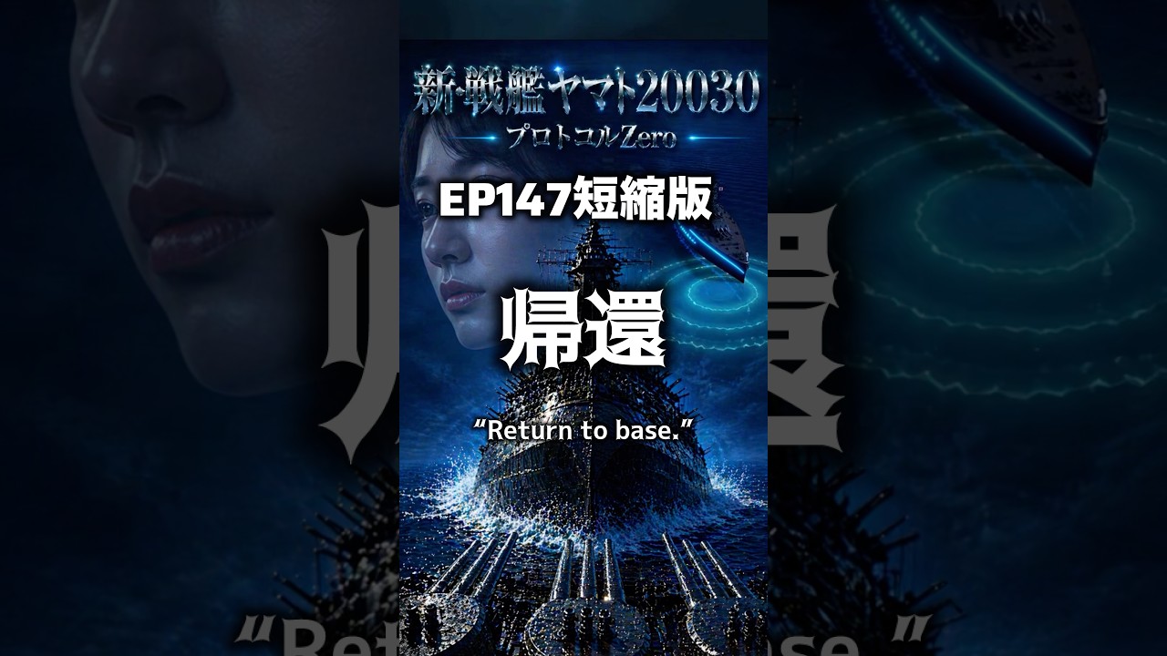 新・戦艦ヤマト2030 【帰還】  第147話短縮版　 南鳥島にたどり着いたヤマトだったが。。。　プロトコールＺＥＲＯ　プロトコールゼロ