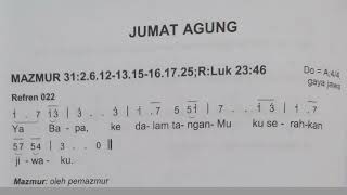 Download Lagu Mazmur Tanggapan Jumat Agung 2024 | 29 Maret 2024 | Refren 022 Download Lagu Mazmur Tanggapan Jumat Agung 2024 | 29 Maret 2024 | Refren 022
