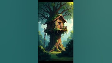 🌳 Dream Treehouse Hideout | Peaceful Anime Forest Adventure 🌿✨