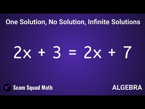 Video: Care este o singură soluție la matematică?
