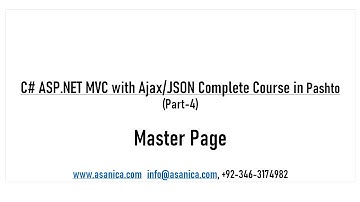Master page in asp net