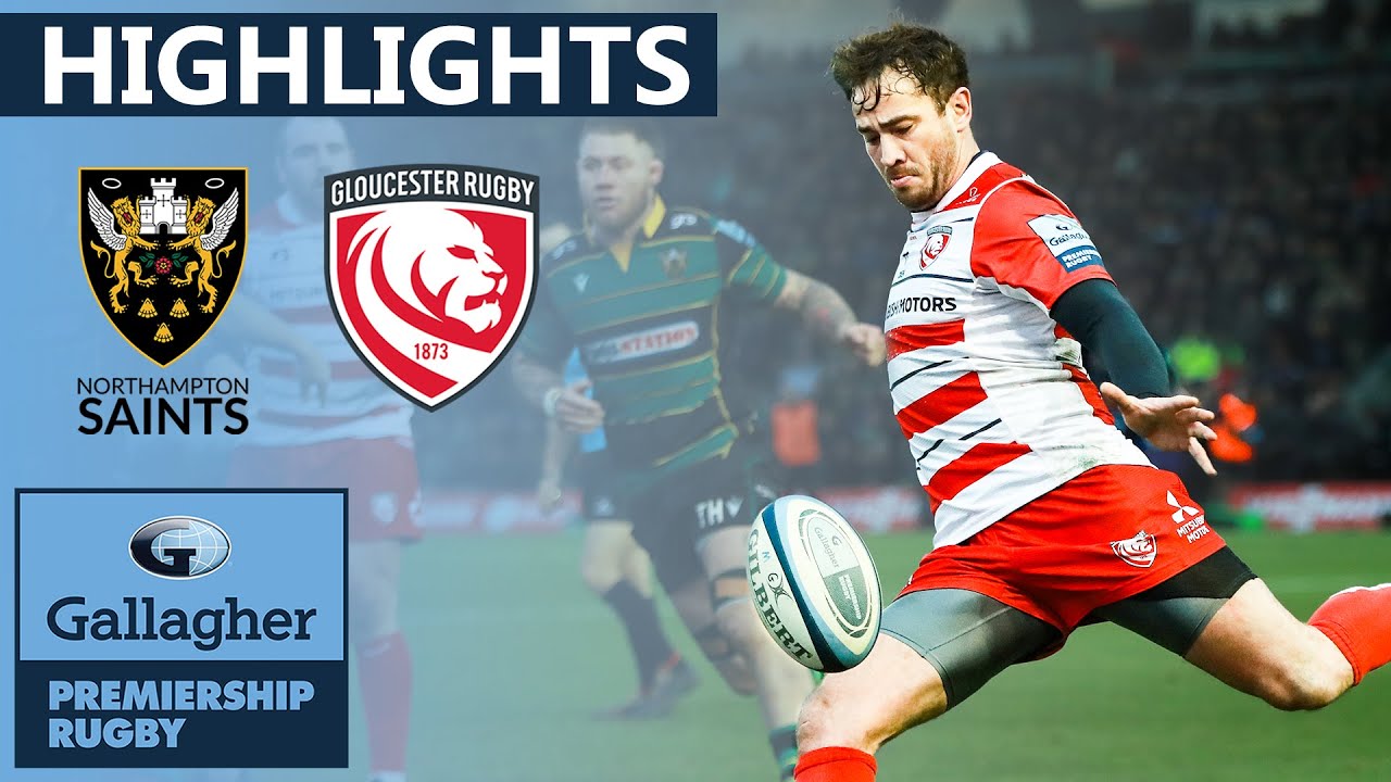 Northampton v Gloucester HIGHLIGHTS | Seven-Try Thriller! | Gallagher Premiership