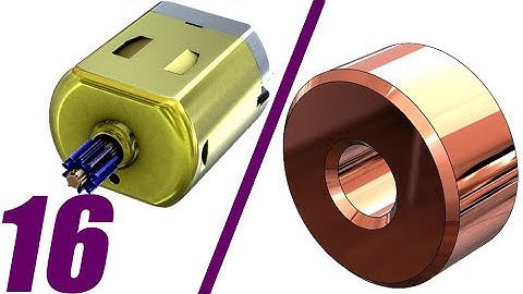 Project 11 |SolidWorks Tutorial| DC motor :16- bushing 1