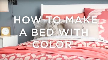 How To Make A Bed With Color + Pattern: A Guide From west elm