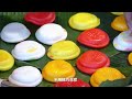 The Rhythm of Reunion: Traditional Foot-Treadle Pounded Rice Cakes 🍚👣 #food #cuisine