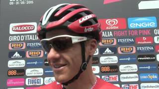 Adam Hansen finishes his 11th GT in a row after the Giro d'Italia 2015