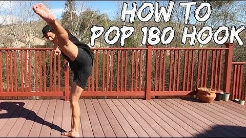How to Pop 180 Hook | Tricking Tutorial #109