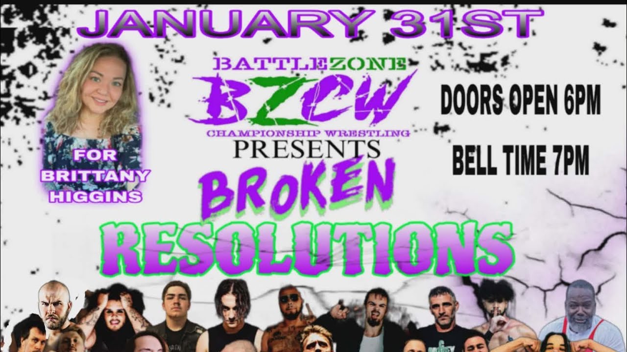 BZCW Broken Resolution: Jimmy TruthNation vs Lawless James Barrett for the lightweight championship 