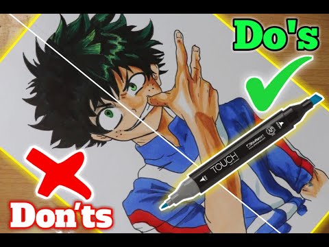 Do's and Don'ts - How to use Alcohol Markers like a PRO