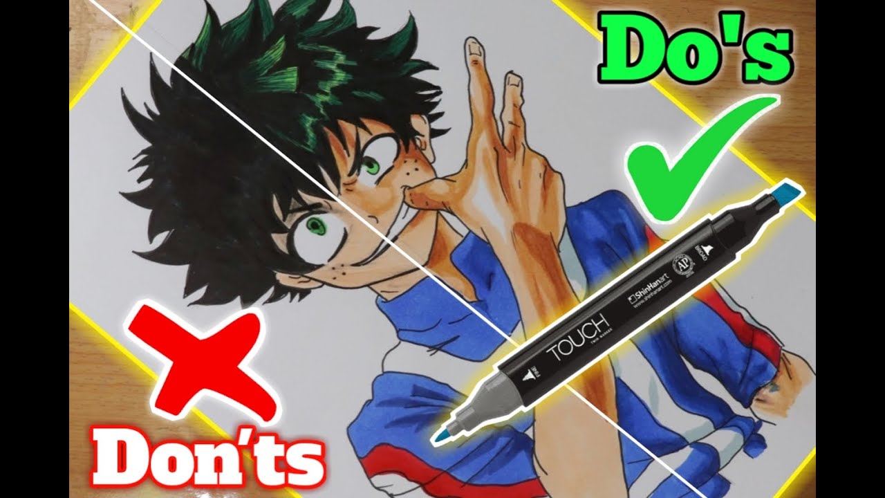 5 Do's and Don'ts - How to use Ohuhu Markers 