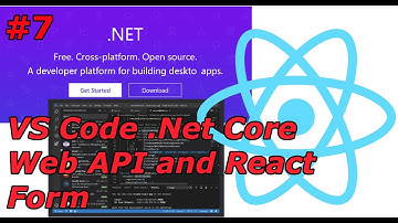 #7 - Create ASP.NET Core Web API and React.js Component using VS Code dotnet Tutorial