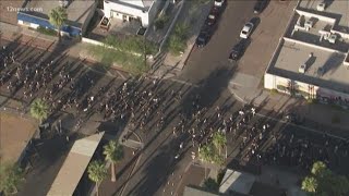 Rally in Phoenix aims to defund police
