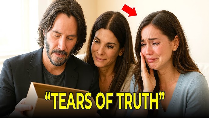 Keanu reeves opened sandra bullock's secret gift—what he saw made ana de  armas cry - YouTube