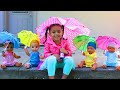 Rain Rain Go Away Song + Sick Song | More Nursery Rhymes &amp; Kids Songs