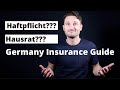 Insurance in Germany ; Haftpflicht & Hausrat Insurance