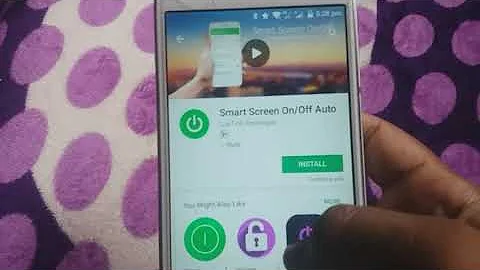 Como usar o Smart Screen ON OFF?