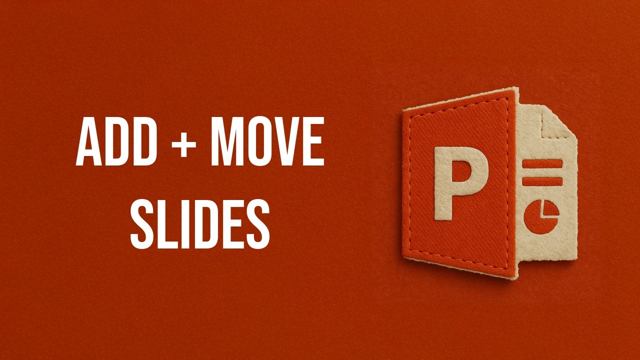 How to Add and Rearrange Slides in PowerPoint (Beginner Tutorial) - YouTube